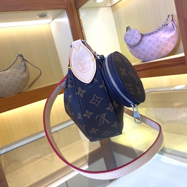 ルイヴィトンバッグ素材ディテール